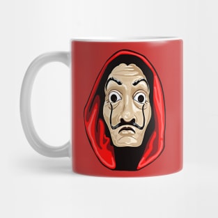 Case De Papel, Bank Heist, Dali Mask Mug